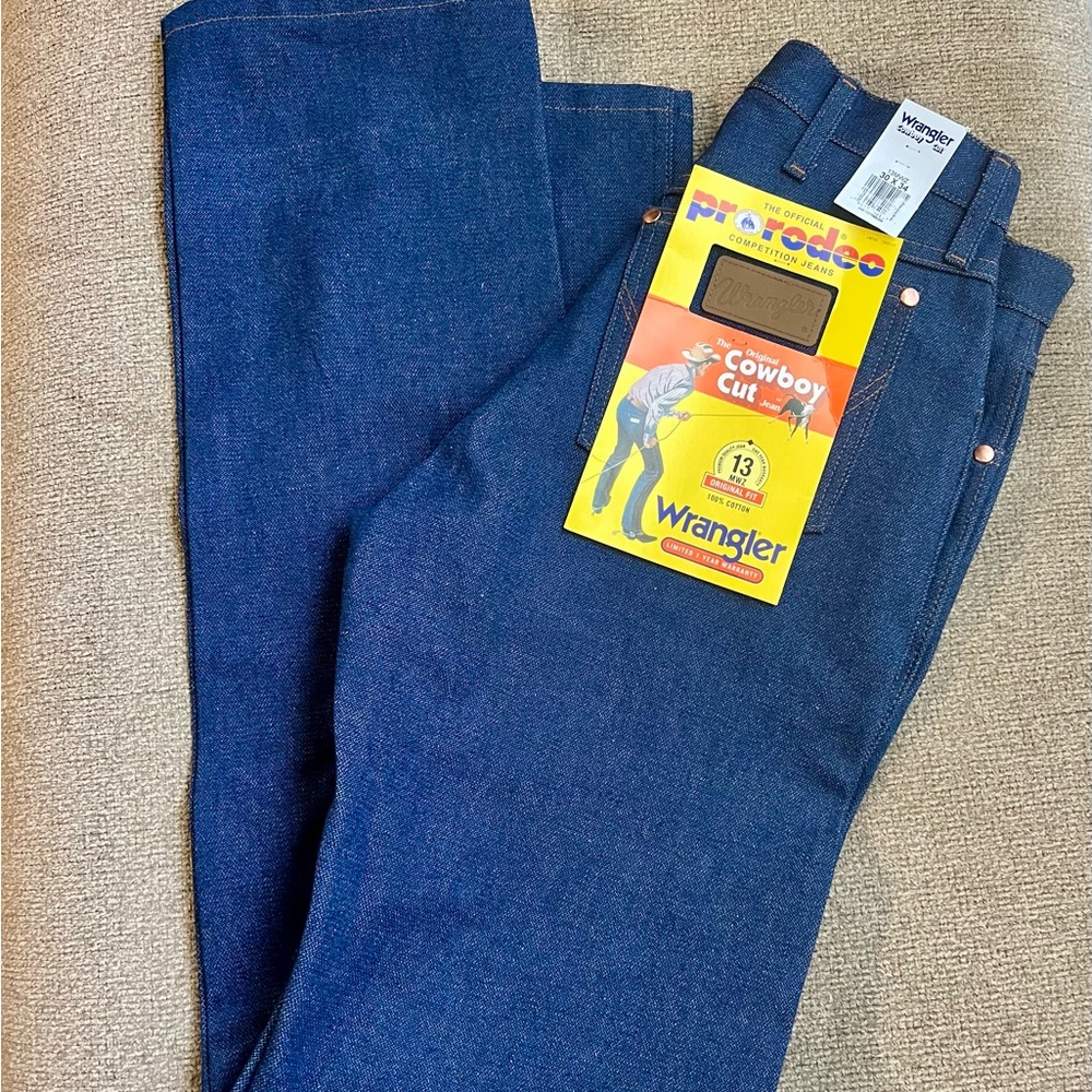 Wrangler Blue Bootcut Jeans Classic Style